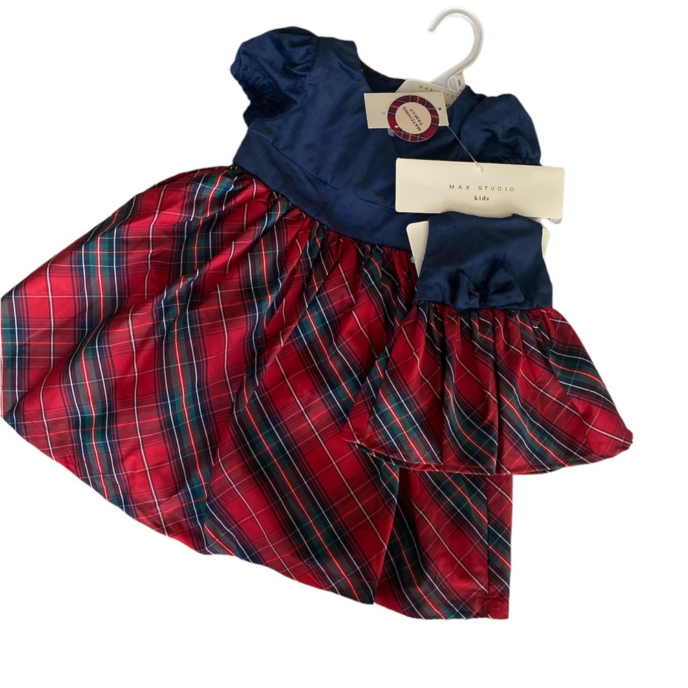Max studio 2 piece dress set size 2t holiday/christmas dress